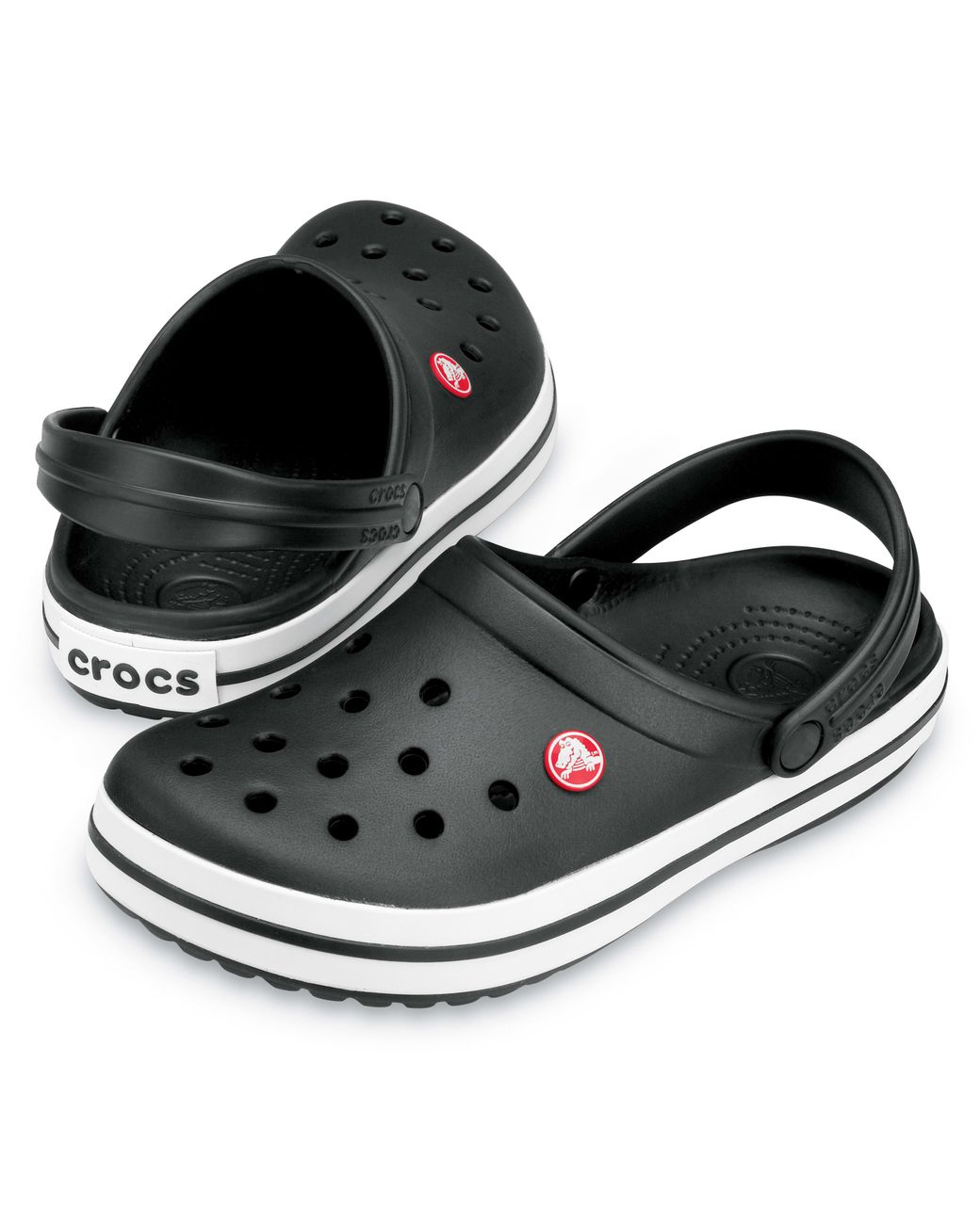 CROCSTM Black Crocband Clog