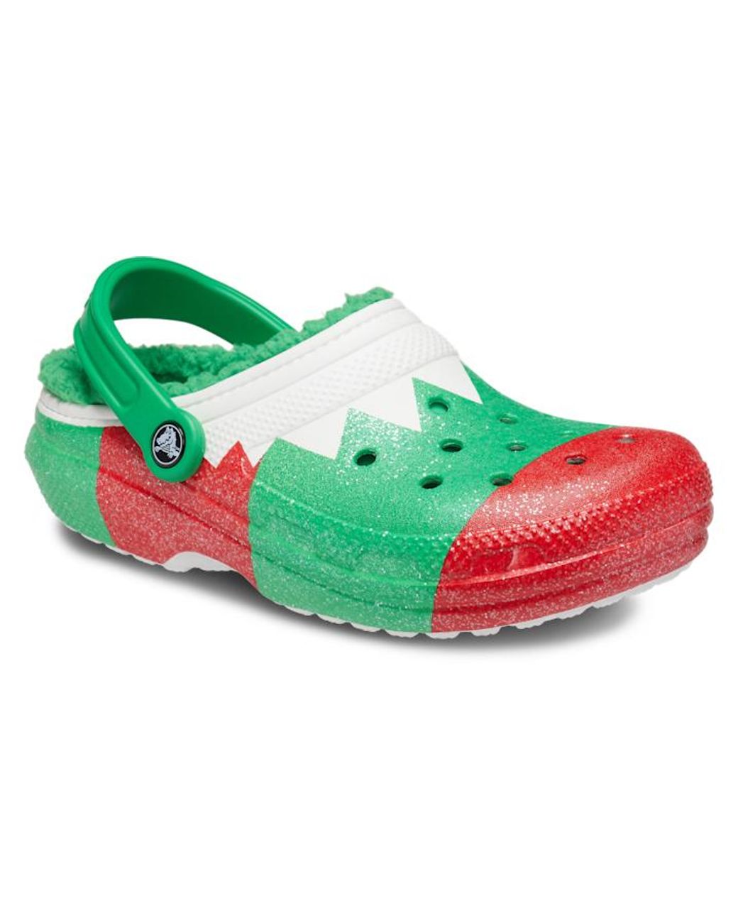 Holiday lined crocs hot sale