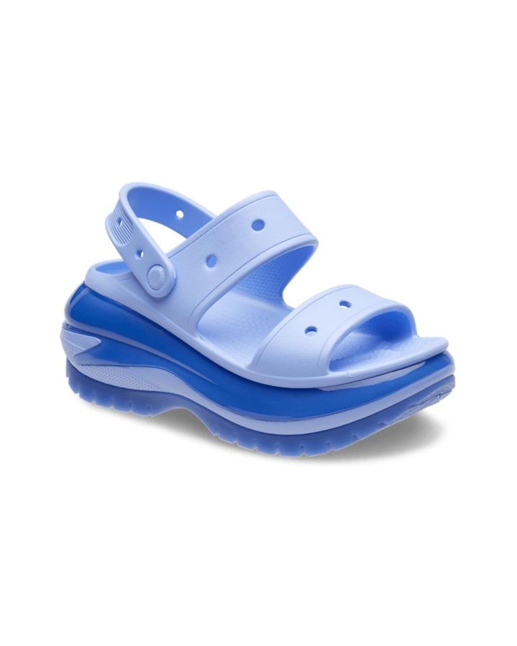 Crocs™ Mega Crush Sandal in Blue | Lyst