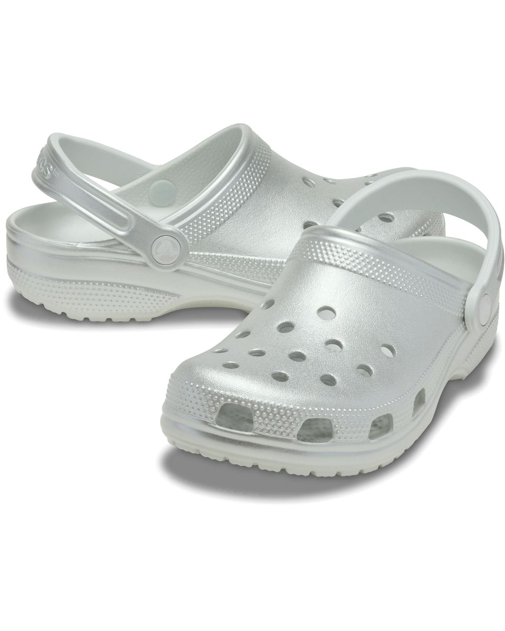 CROCSTM Black Classic Tinted Metallic