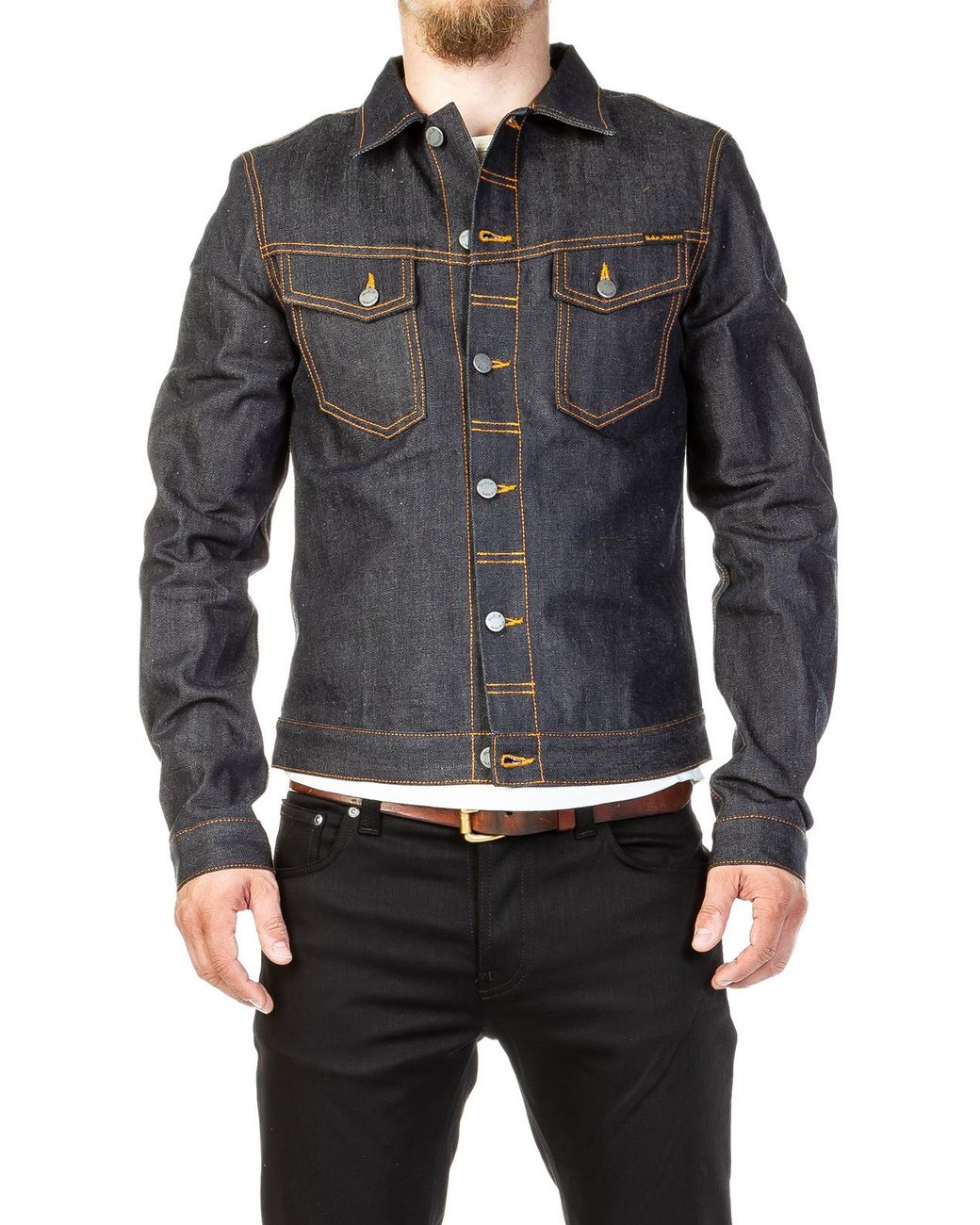 Nudie Jeans Denim Kenny Dry Orange 
