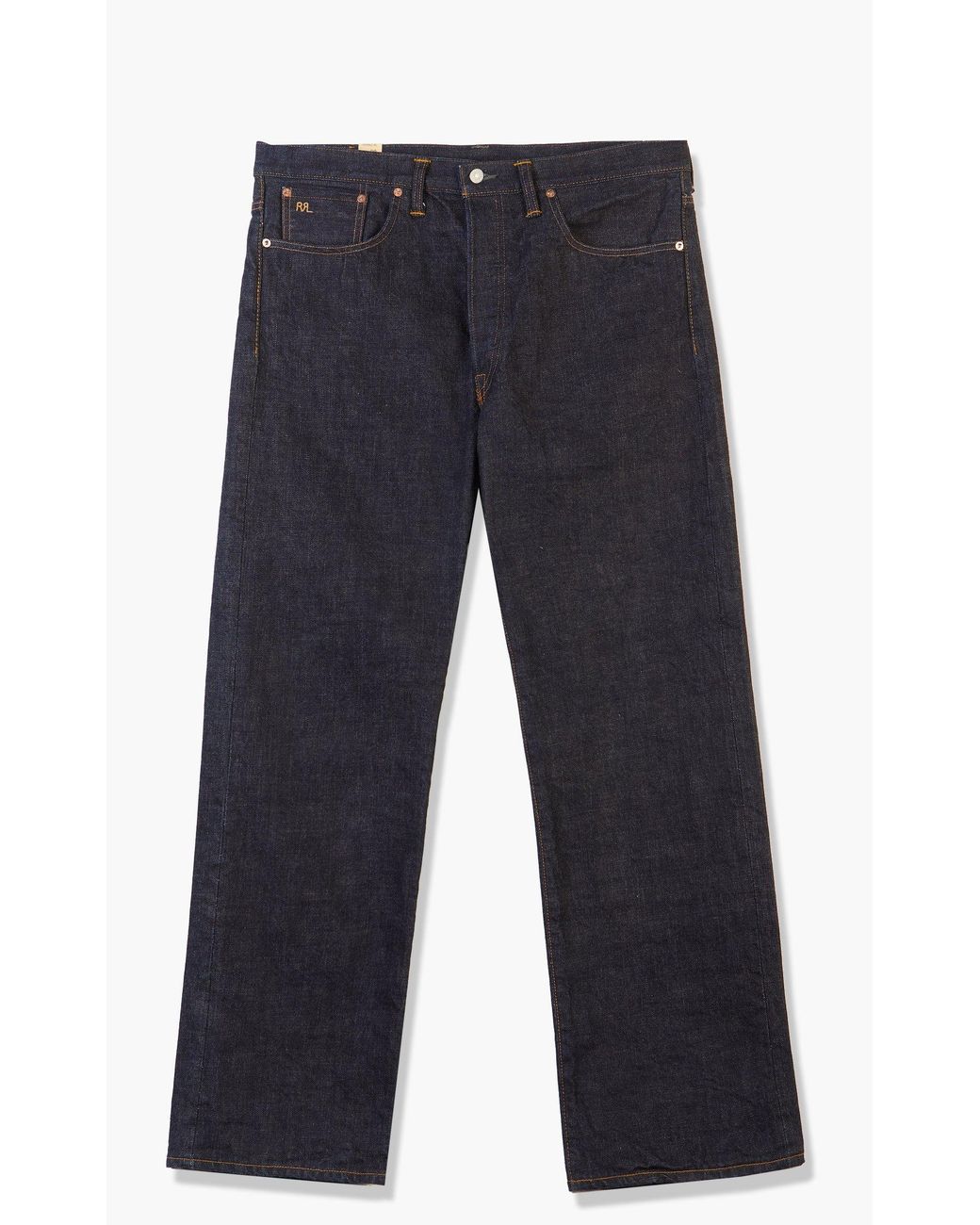 RRL Denim Vintage 5-pocket East-west Selvedge Jeans Indigo in Blue for ...