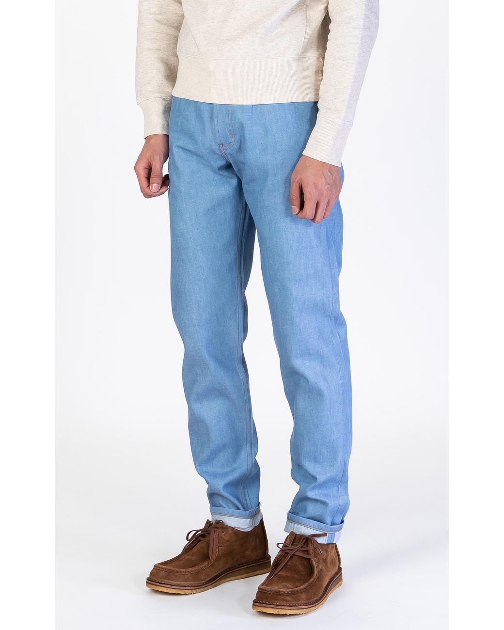 Super Guy Summer Sky Selvedge 10oz 