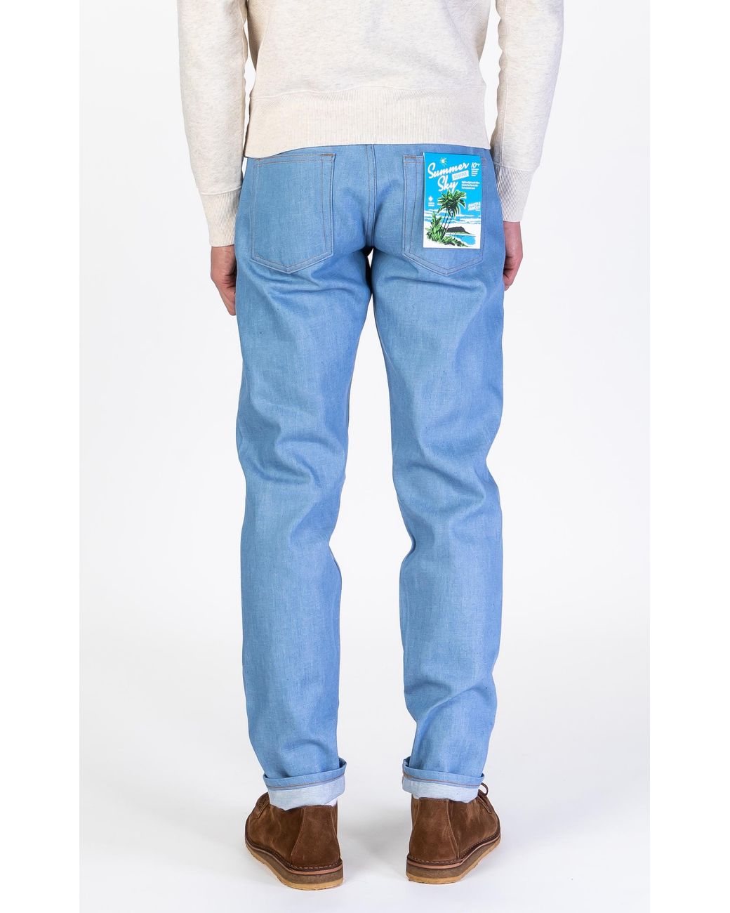 Super Guy Summer Sky Selvedge 10oz 