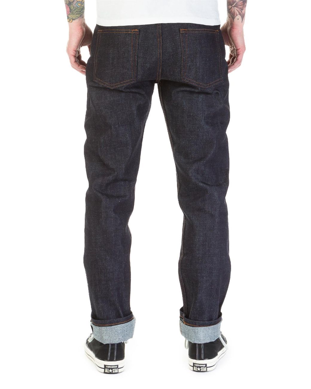 deep indigo rigid selvedge