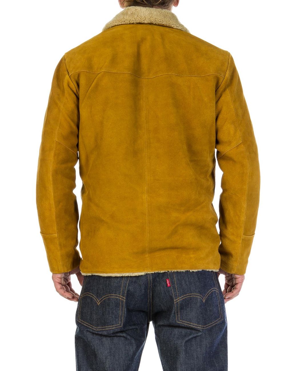 Levi's Suede Sherpa Jacket Tan for Men 