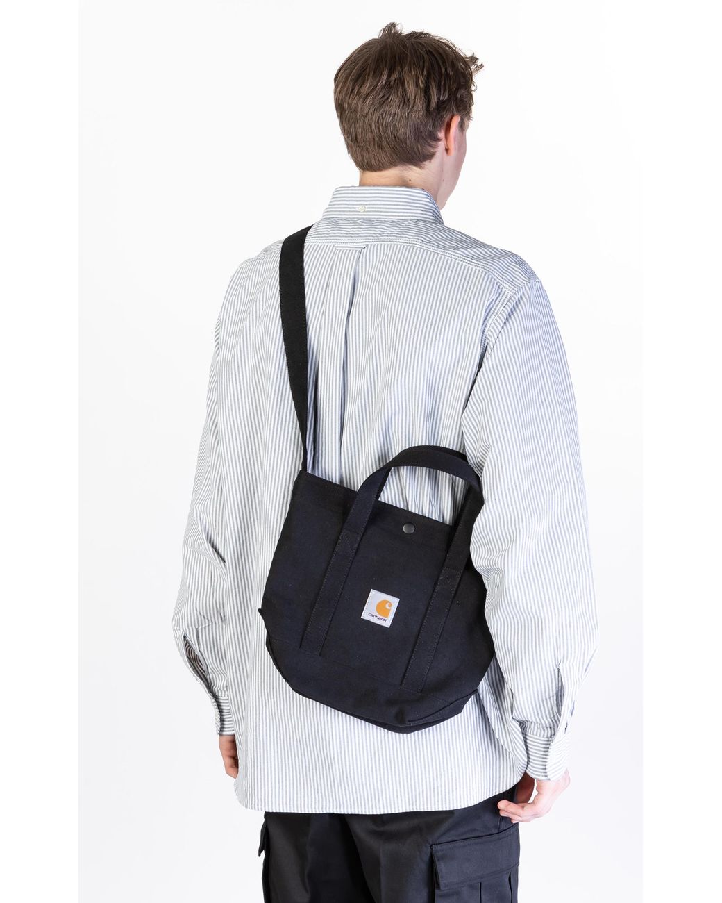 Carhartt WIP Canvas Small Tote Black/black for Men | Lyst