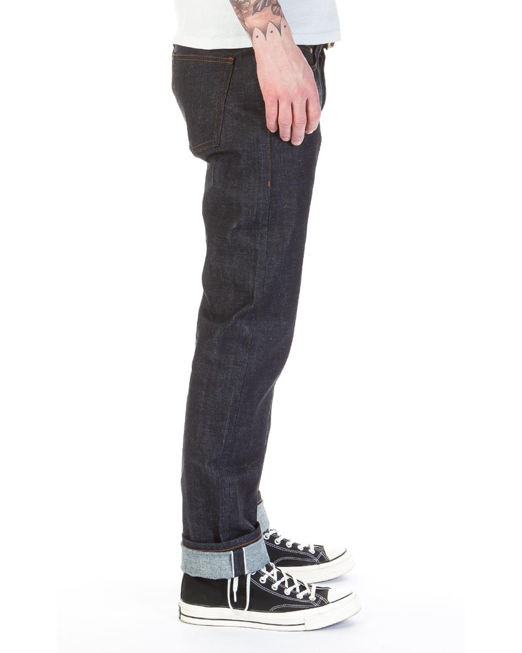 deep indigo selvedge