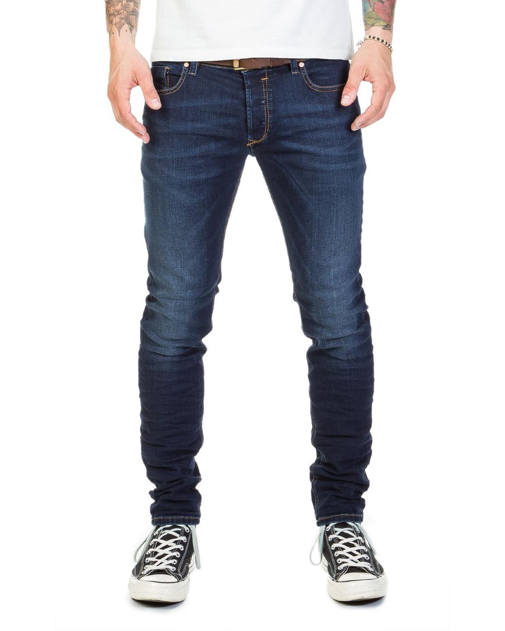 DIESEL Cotton Sleenker 084ri in Blue 