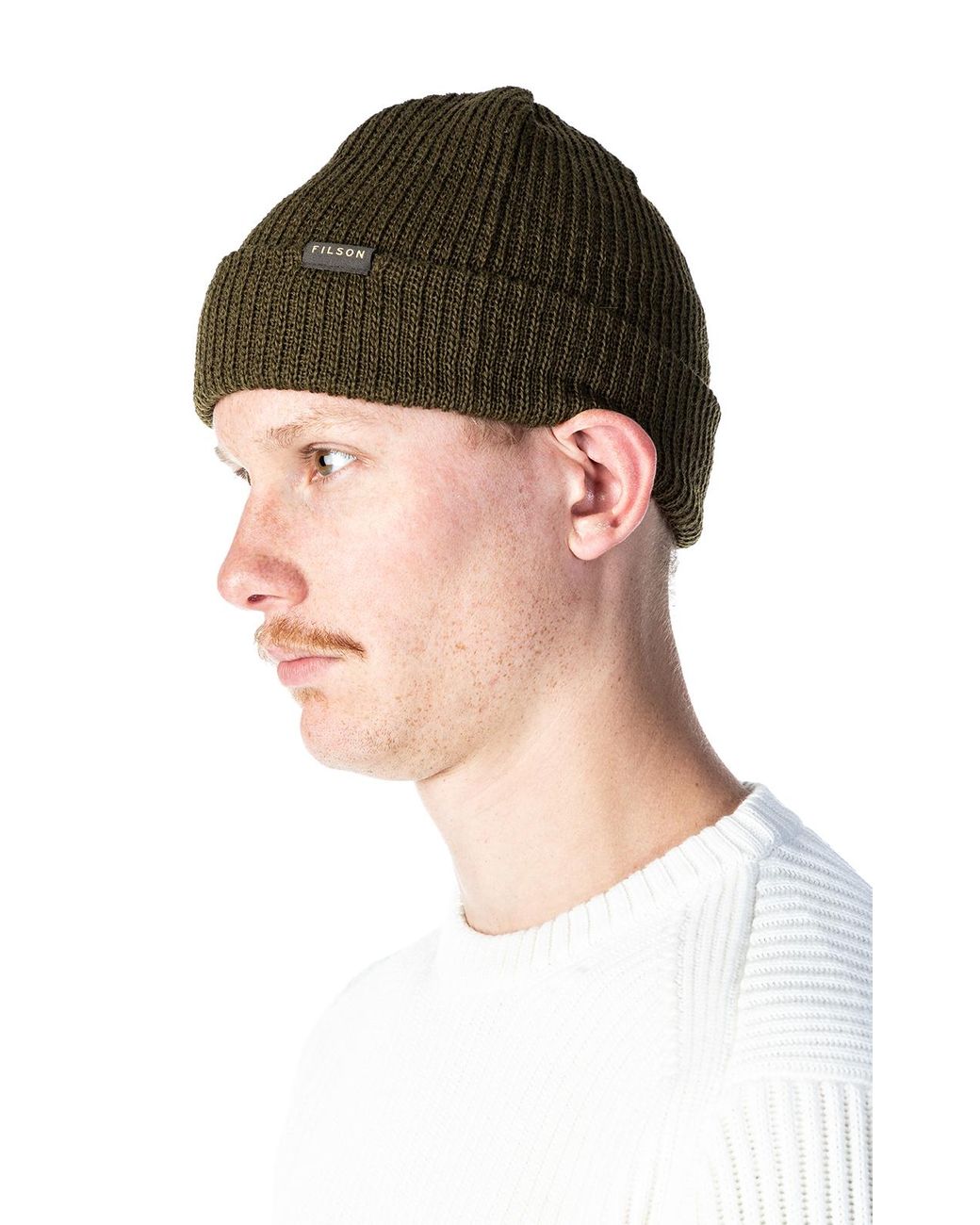 Filson Wool Watch Cap Otter Green for 