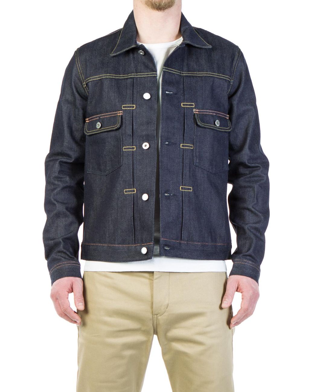 Edwin Denim E-classic Jacket 63 Rainbow 