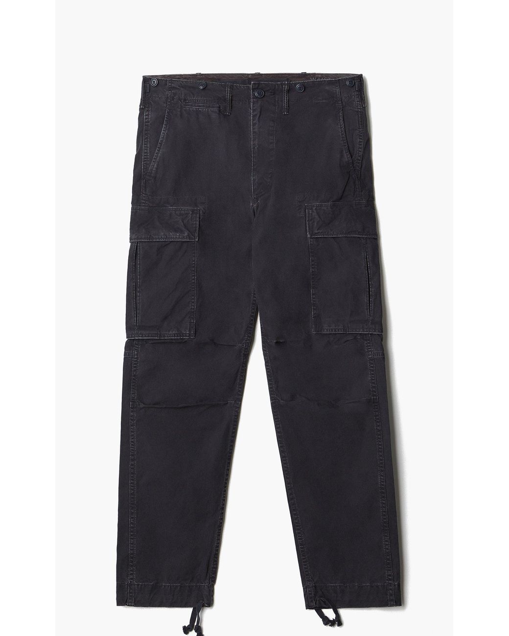 RRL Canvas Surplus Cargo Pant in Black for Men Lyst
