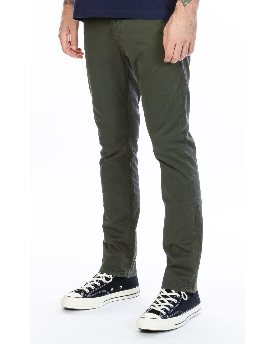 Nudie Jeans Cotton Slim Adam Bunker in 
