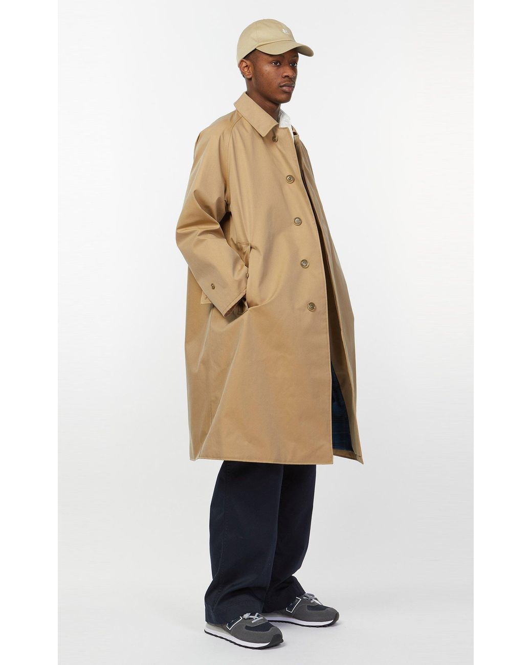 gore tex duster coat
