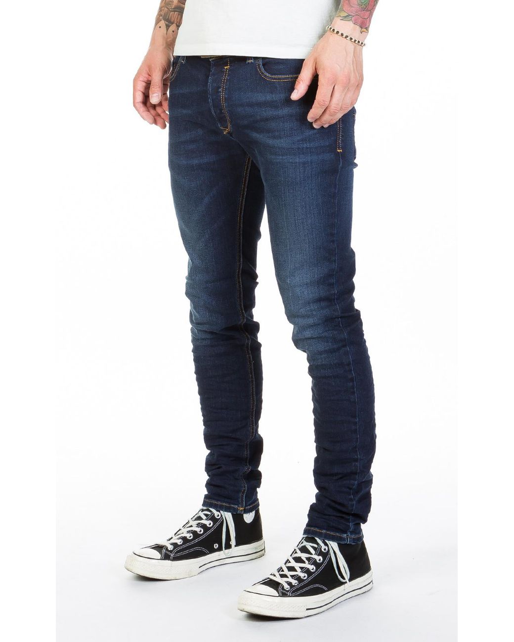 DIESEL Cotton Sleenker 084ri in Blue 