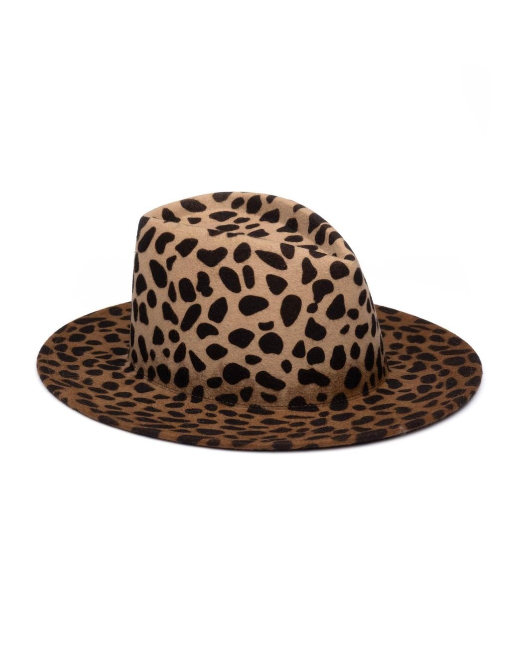 Eugenia Kim Brown Cheetah Blaine Hat | Lyst UK