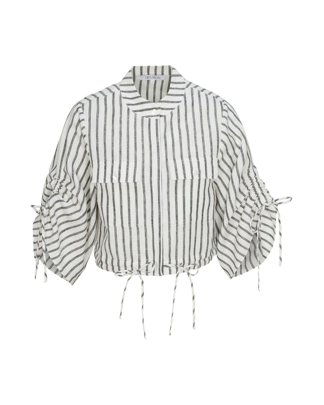 Hevron White Eva Top