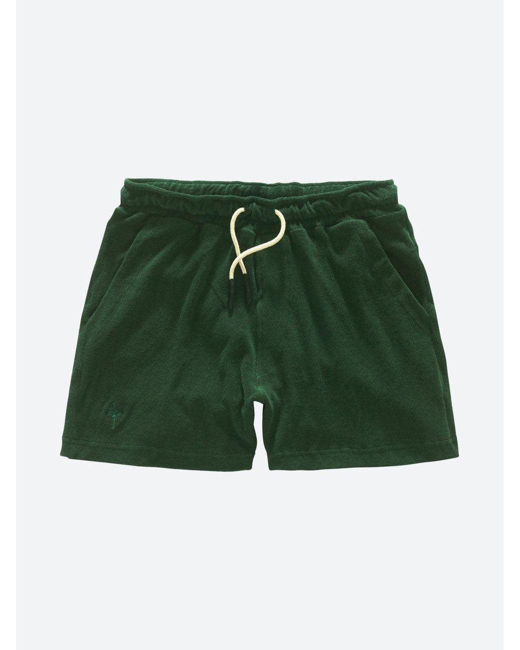 Oas Blue Terry Shorts for men