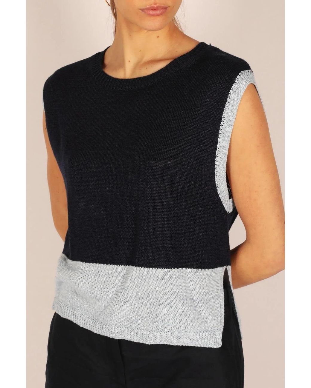CESAR CASIER Blue Djerba Top