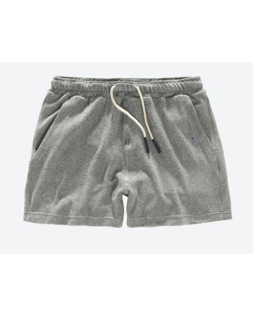 Oas Blue Terry Shorts for men