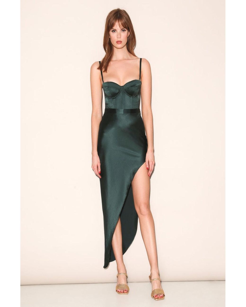 Fleur Du Mal thigh-high Slit Skirt - Farfetch