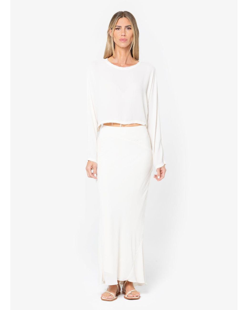 JBQ White Anja Top