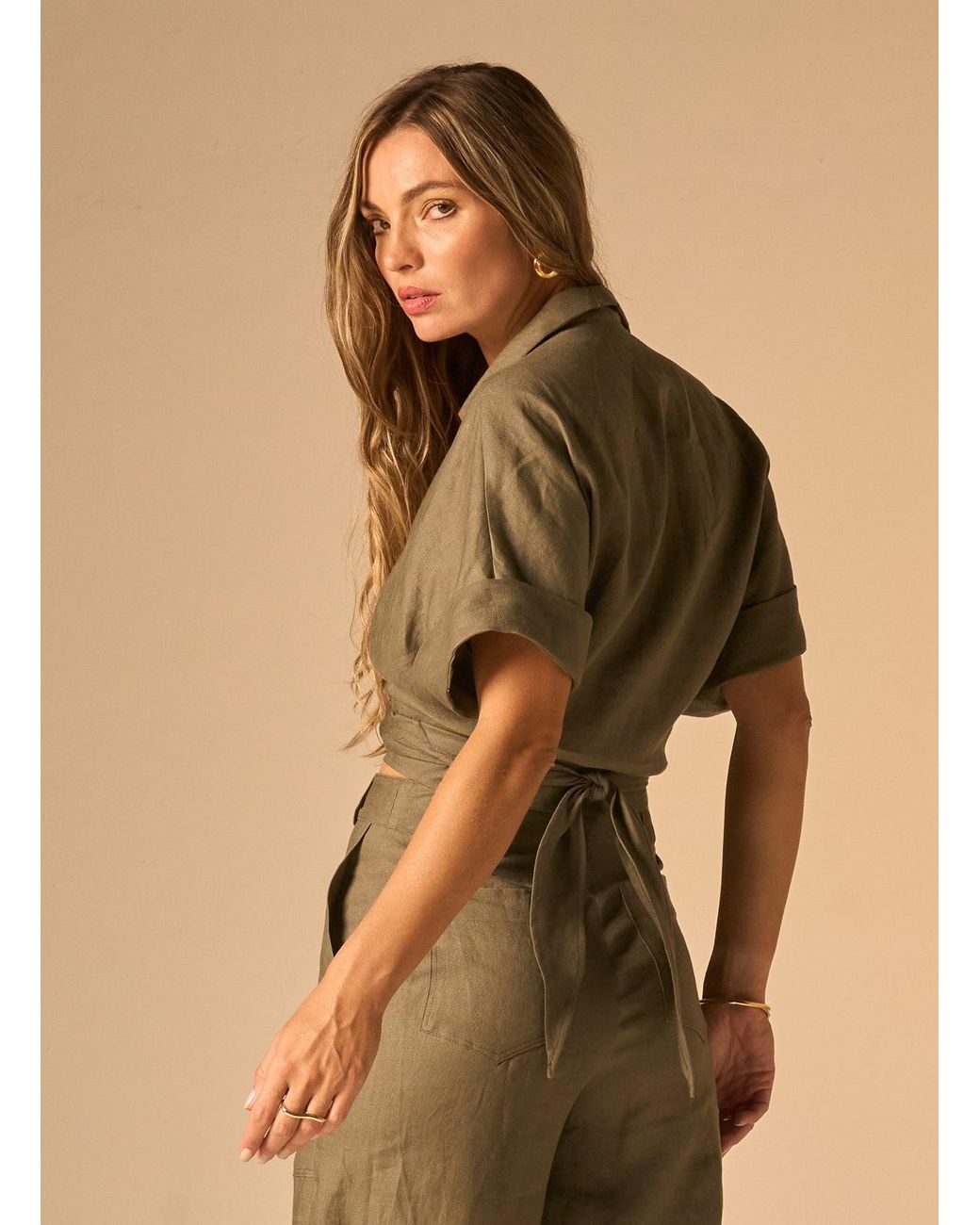 JBQ Brown Chiara Top