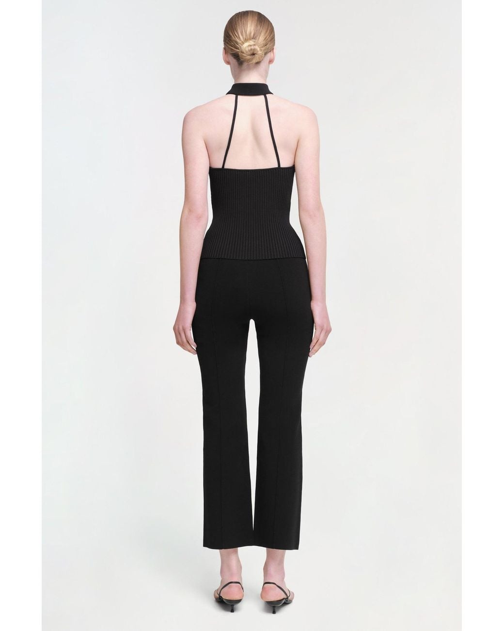 Jonathan Simkhai Black Ashlon Pant