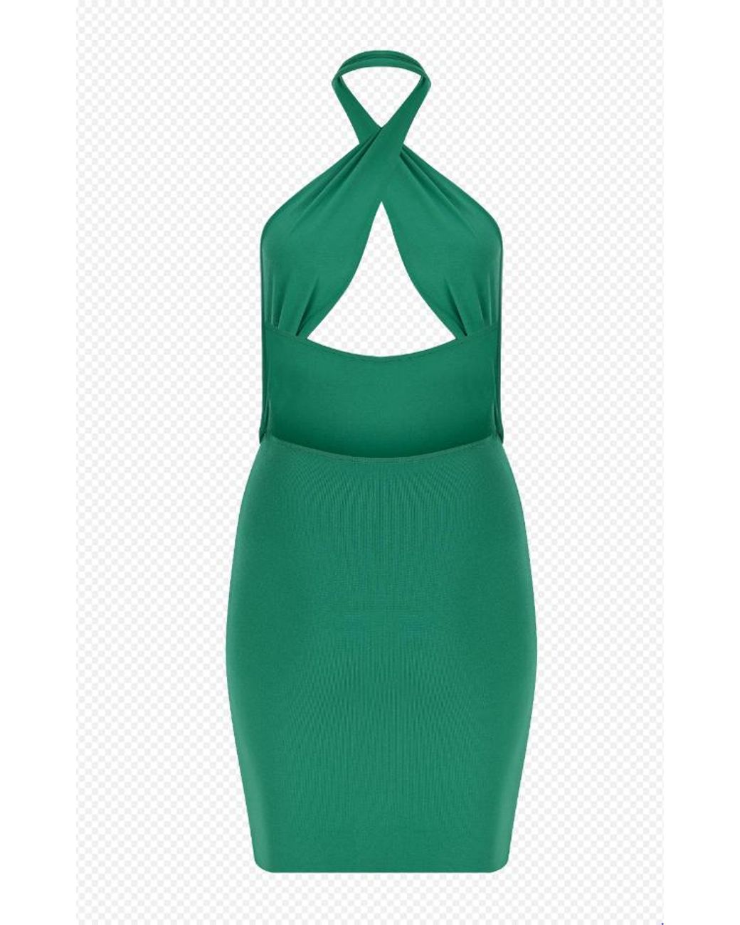Zeynep Arcay Leather Bustier Top in Teal