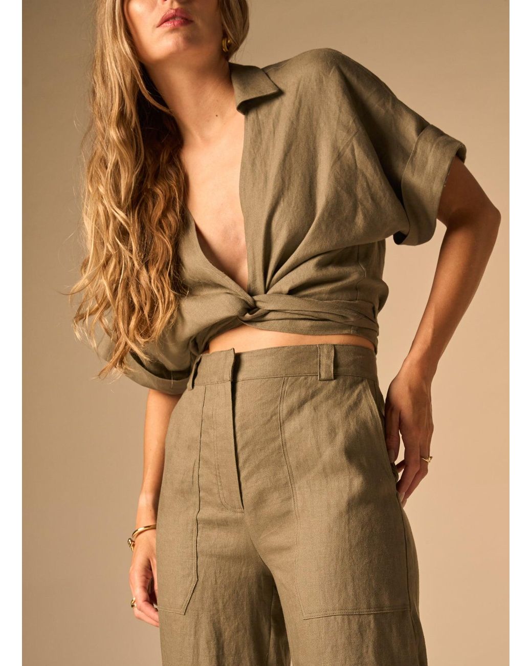 JBQ Brown Chiara Top