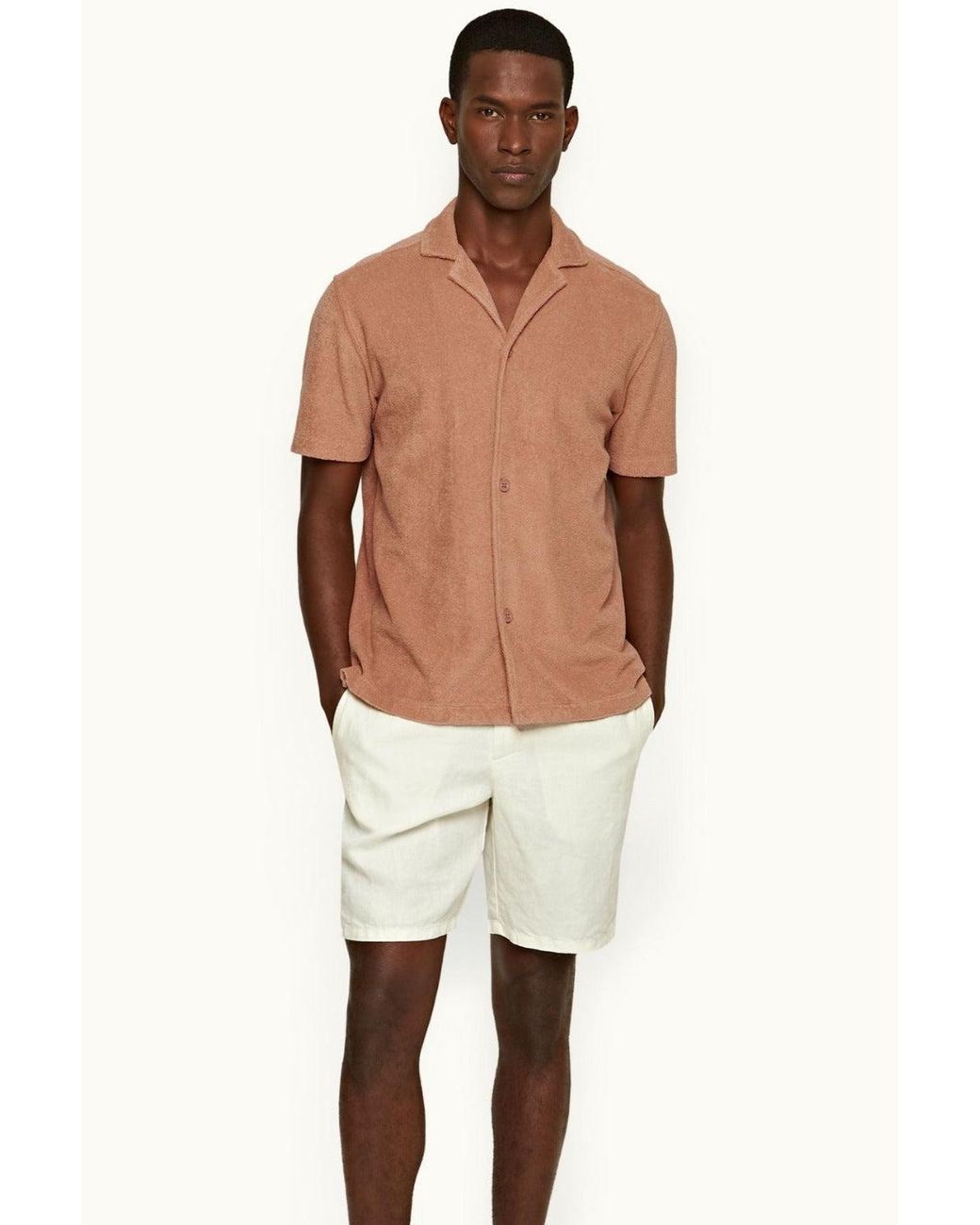 Orlebar brown cheap linen shorts