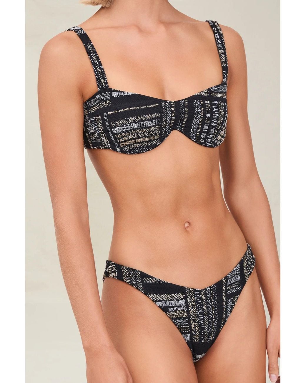 Devon Windsor Black Ivy Top