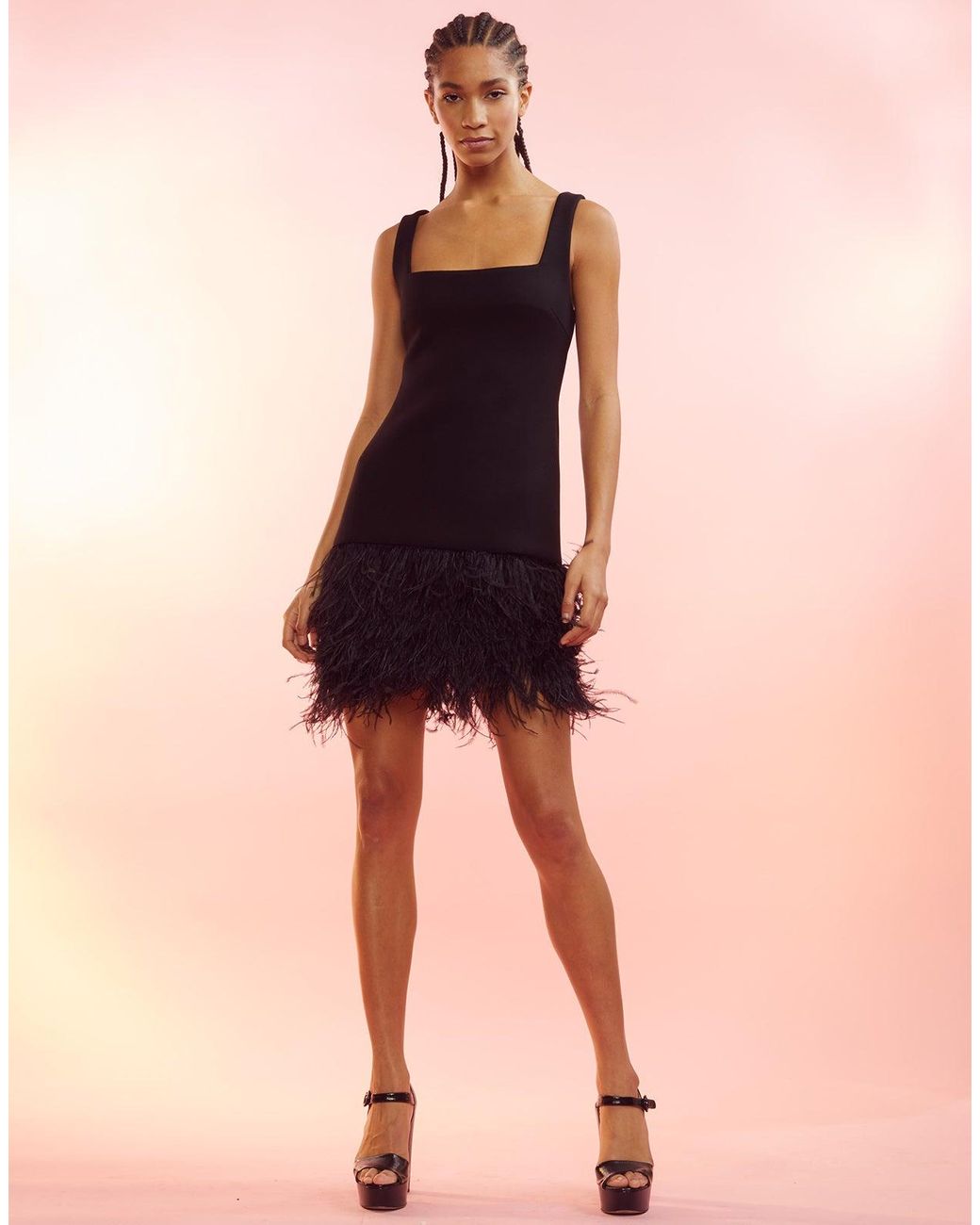 Cynthia Rowley Synthetic Bonded Feather 