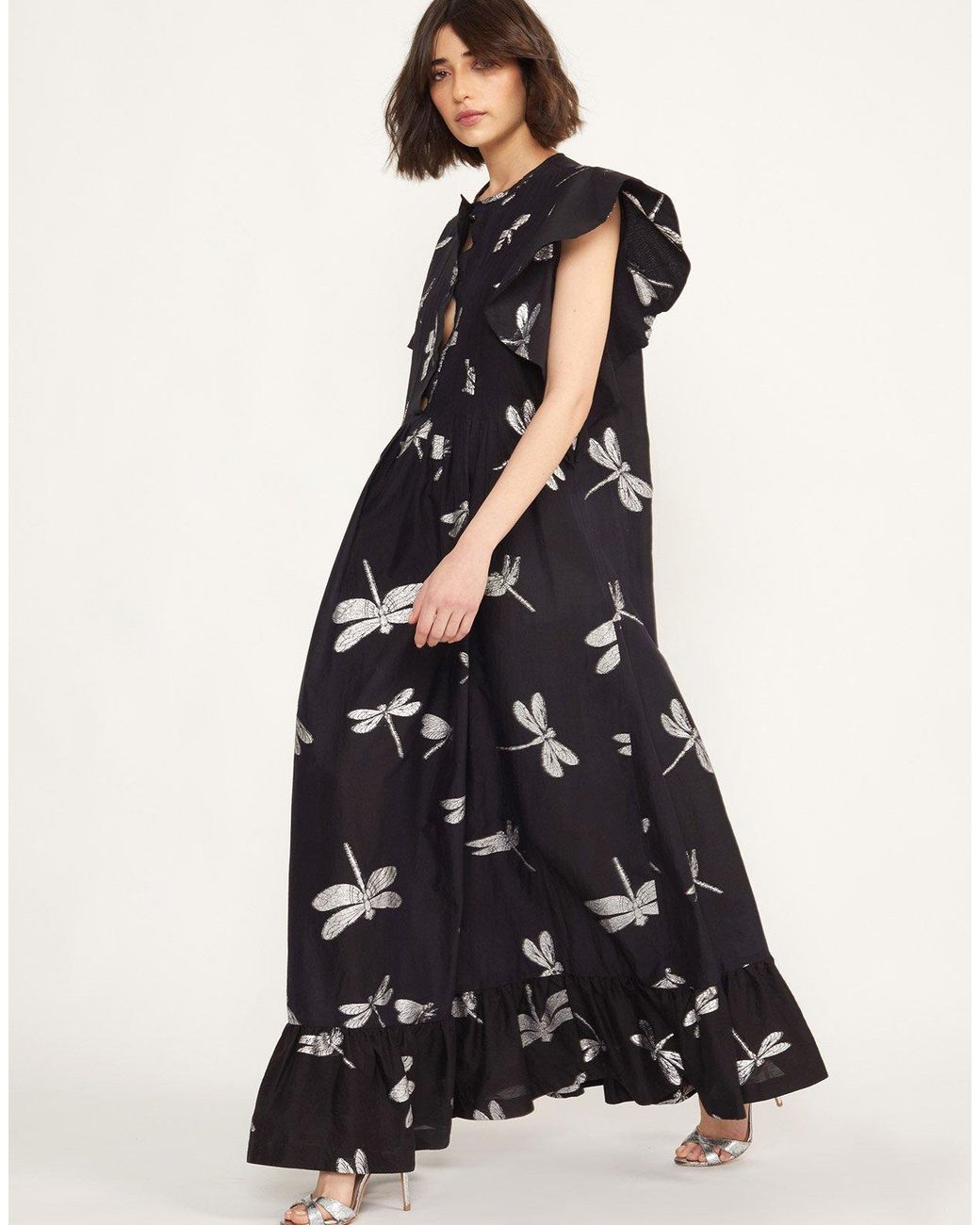 Cynthia rowley sale nairobi kaftan dress