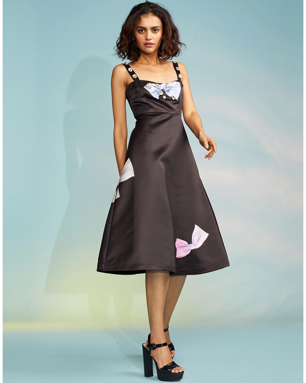 Cynthia Rowley Satin Tie One On | Lyst