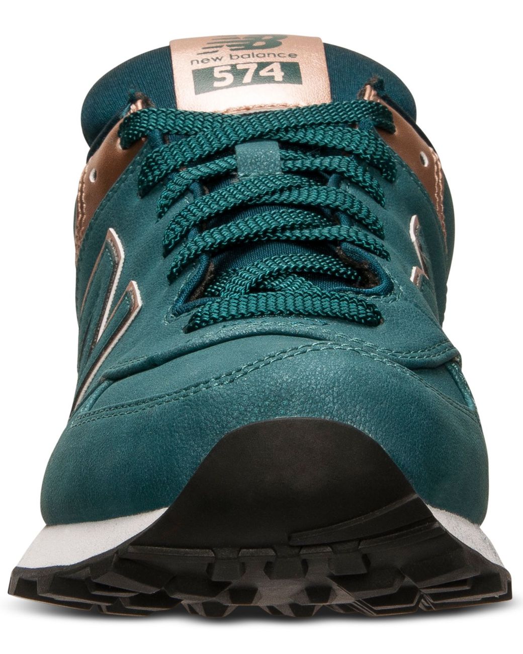 New Balance Women's 574 Precious Metals Casual Sneakers From Finish Line in  Green | Lyst