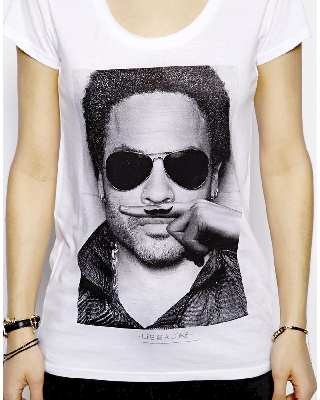 T shirt lenny kravitz on sale