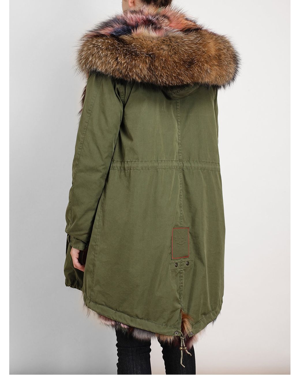 Miss and furs parka best sale