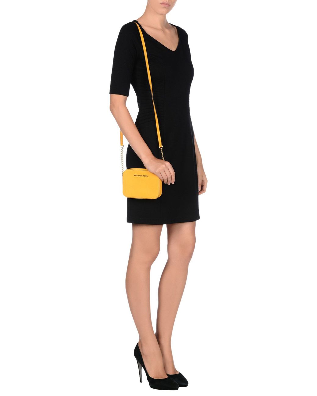 MICHAEL Michael Kors Cross body Bag in Yellow Lyst