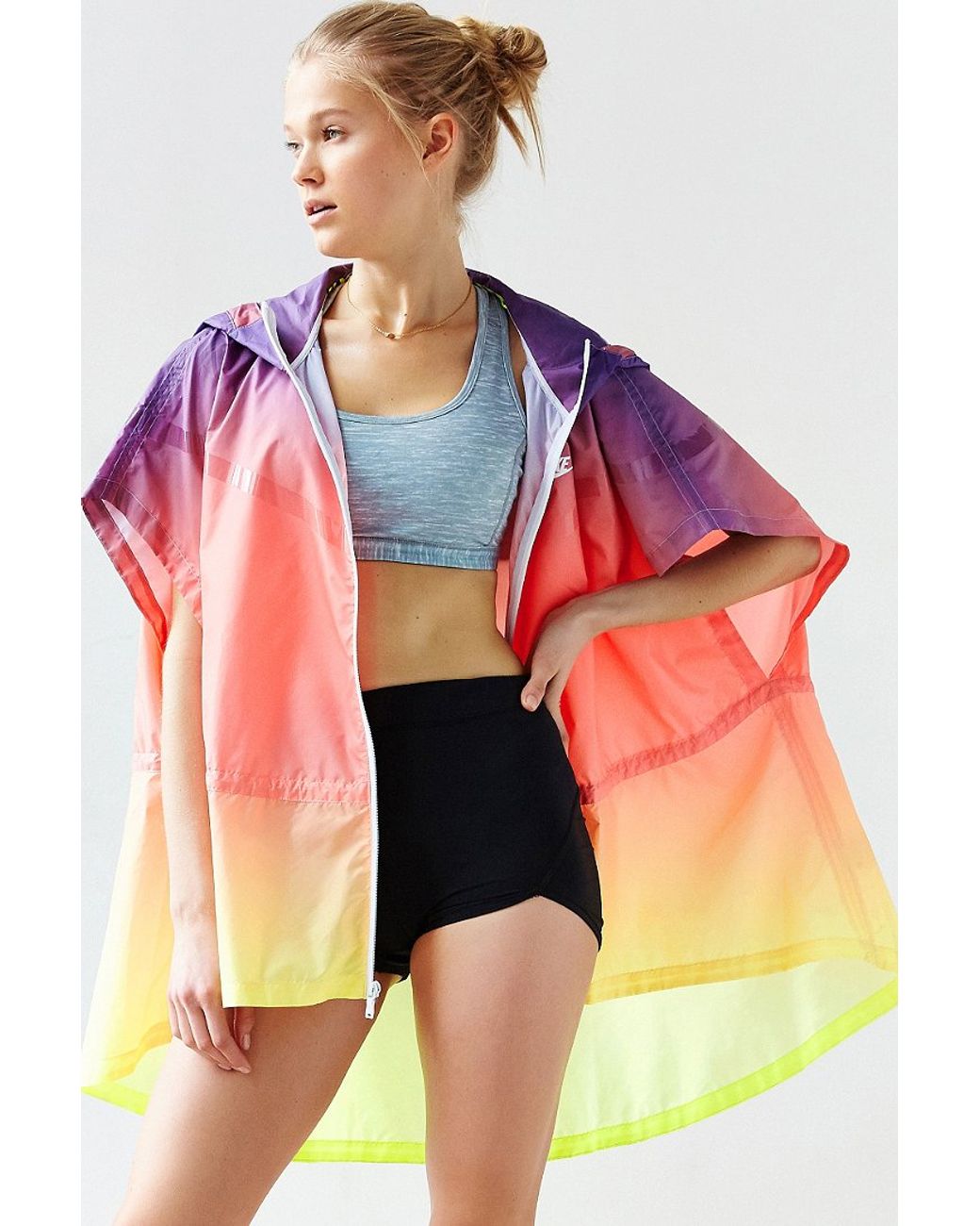 Nike sunset hot sale windrunner