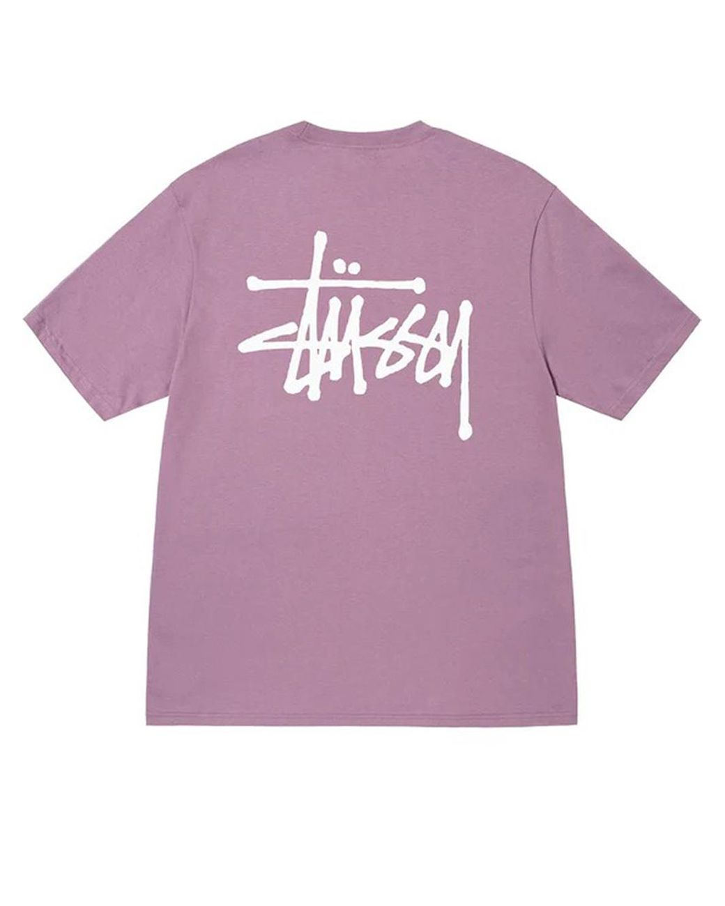 Stussy Basic Tshirt Liliac In Cotton in Purple for Men Lyst