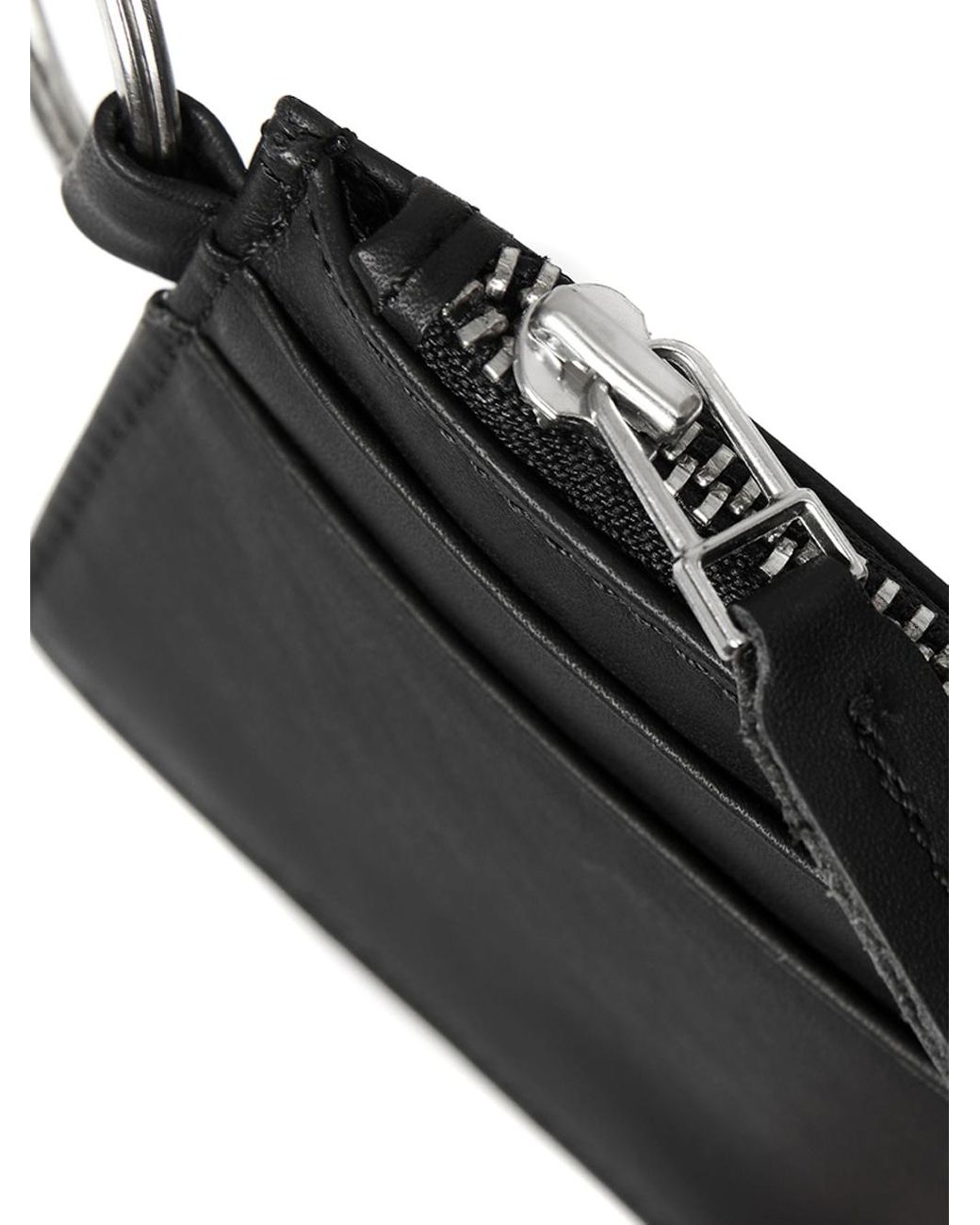 Carhartt WIP Leather Wallet Black for Men | Lyst