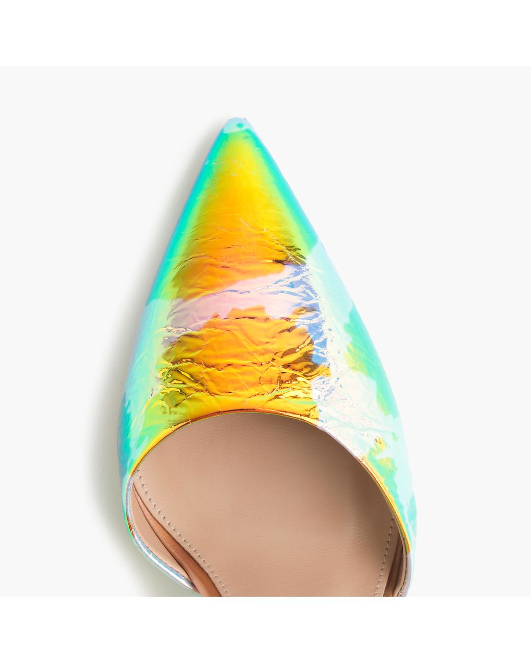 J crew deals holographic shoes