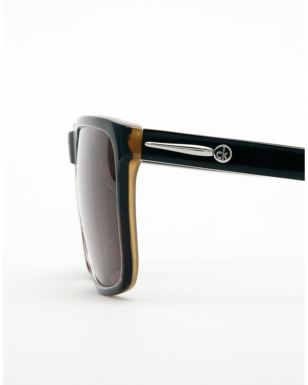 Prisnedsættelse Viewer køn Calvin Klein Men's Black Ck Wayfarer Sunglasses