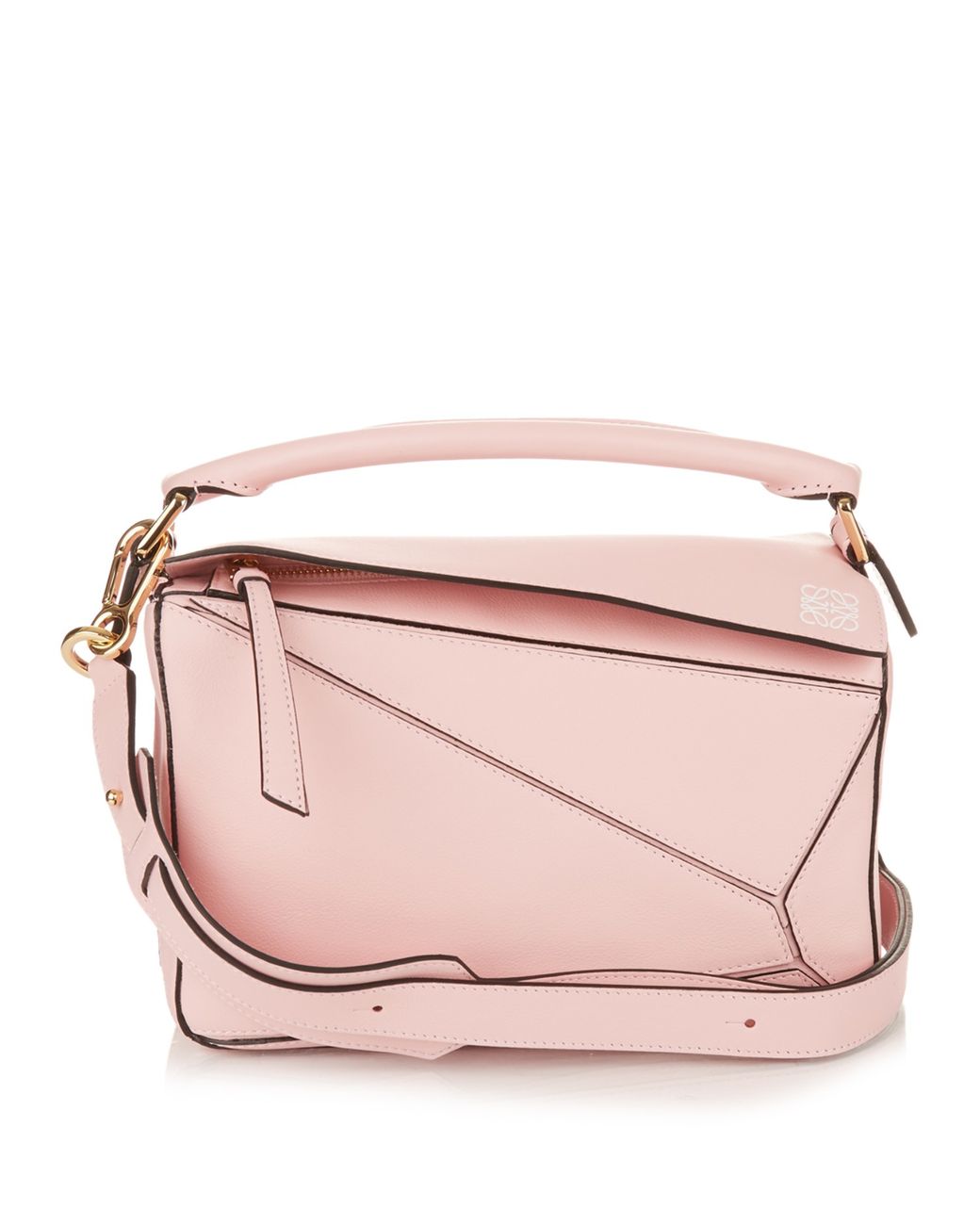 Loewe Puzzle Small Leather Bag in Pink | Lyst