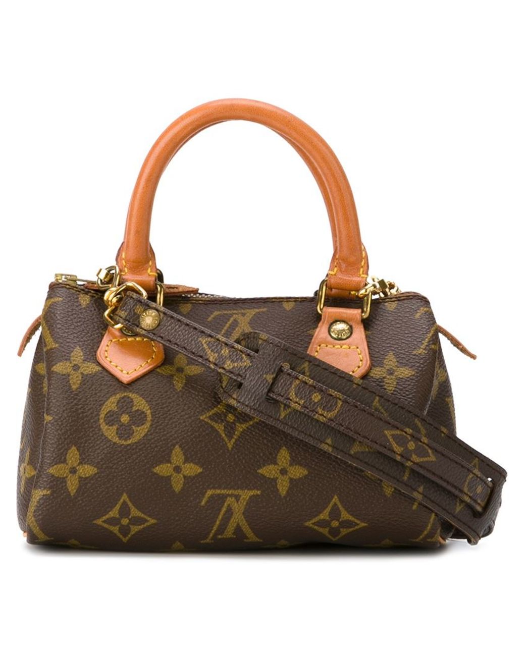 louis vuitton brown leather purse strap