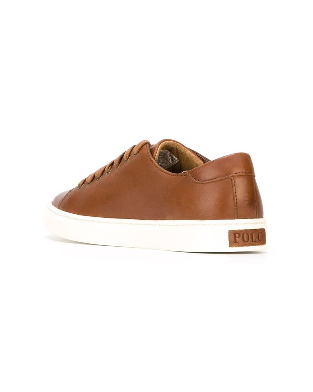 Polo Ralph Lauren 'jermain' Sneakers in Brown for Men | Lyst
