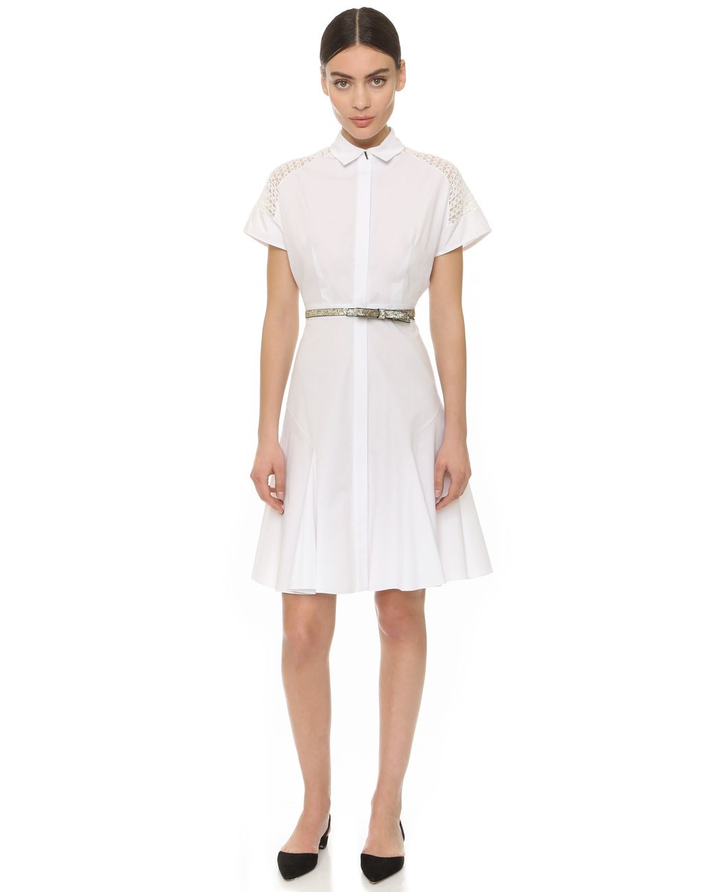 Kate Spade Glitter Bow Belt‎ Kate Spade Classic Glitter Bow Belt in Metallic | Lyst main image 2