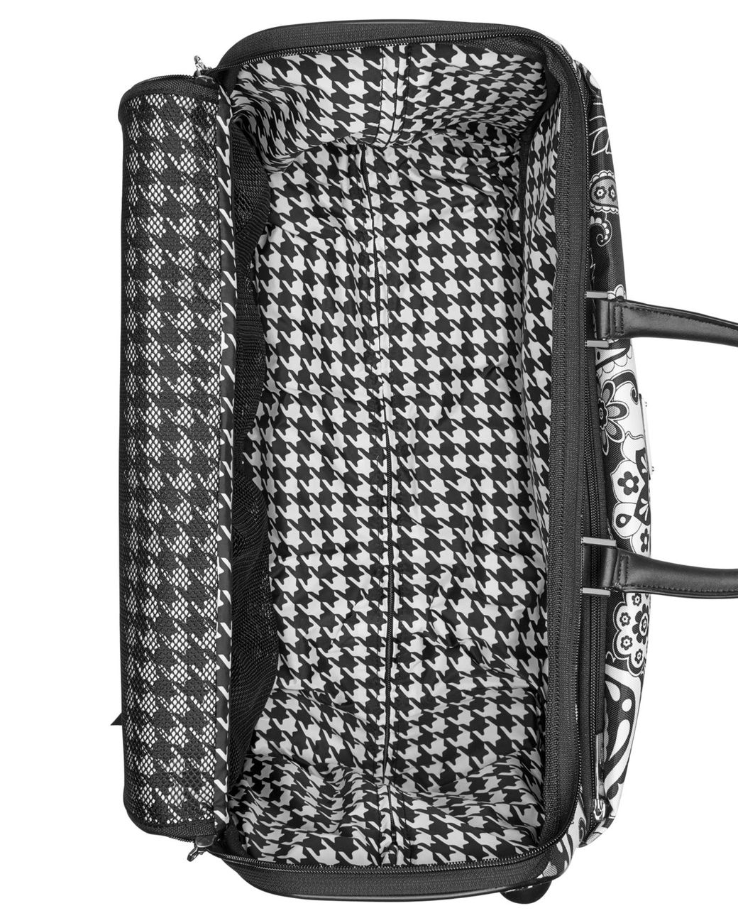 Vera Bradley 22" Rolling Duffel in Blue Lyst