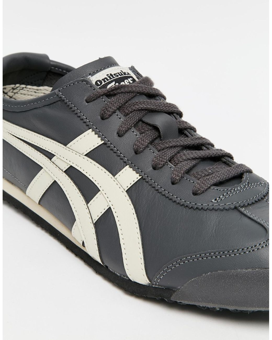 Asics Onitsuka Tiger Mexico 66 Trainers in Gray for Men | Lyst